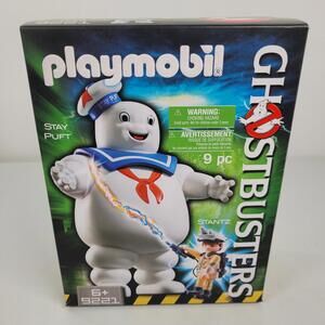Ghostbusters Stay Puft Marshmallow Man Action Figure Playmobil 9221 *Read/See*